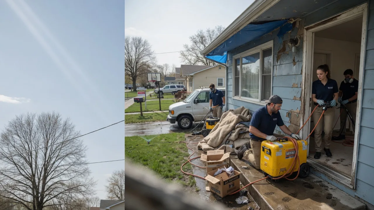 Basement Flood Cleanup in Switzer, WV near me